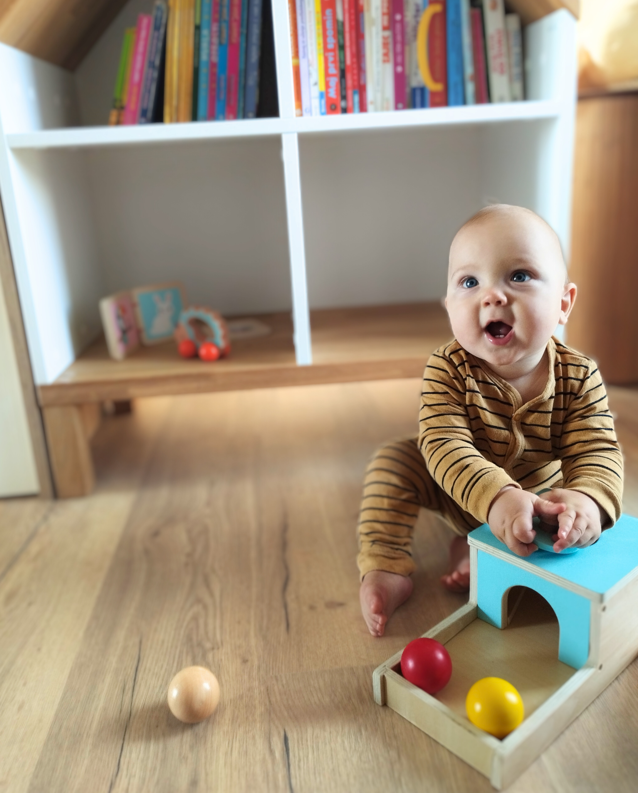 MOJE 1. LETO | Komplet Viking on a swing paketov za 1. leto življenja - slika 17