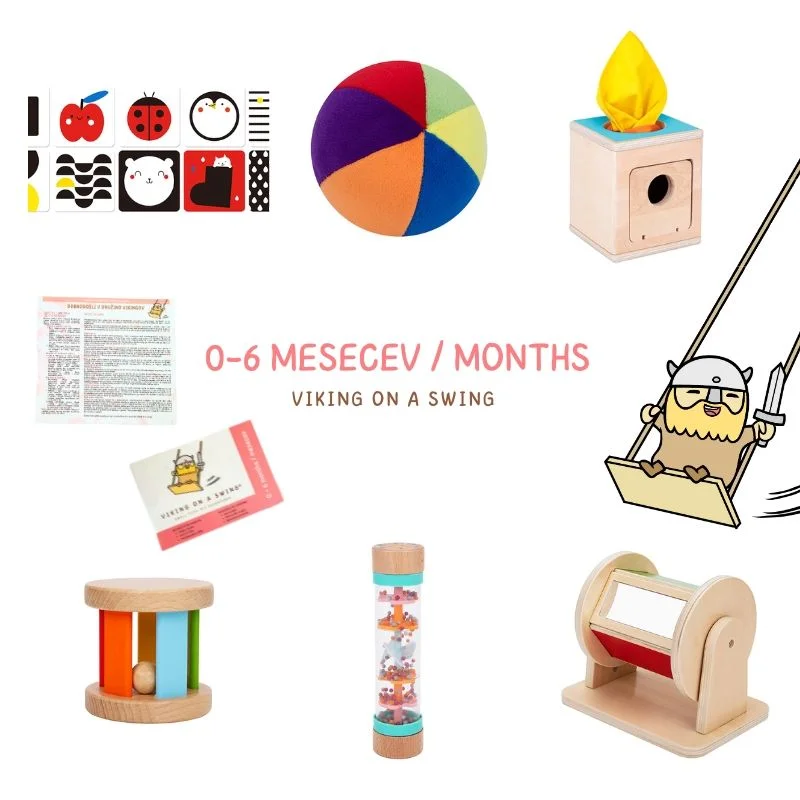 Montessori toys for baby 0-6 months pack