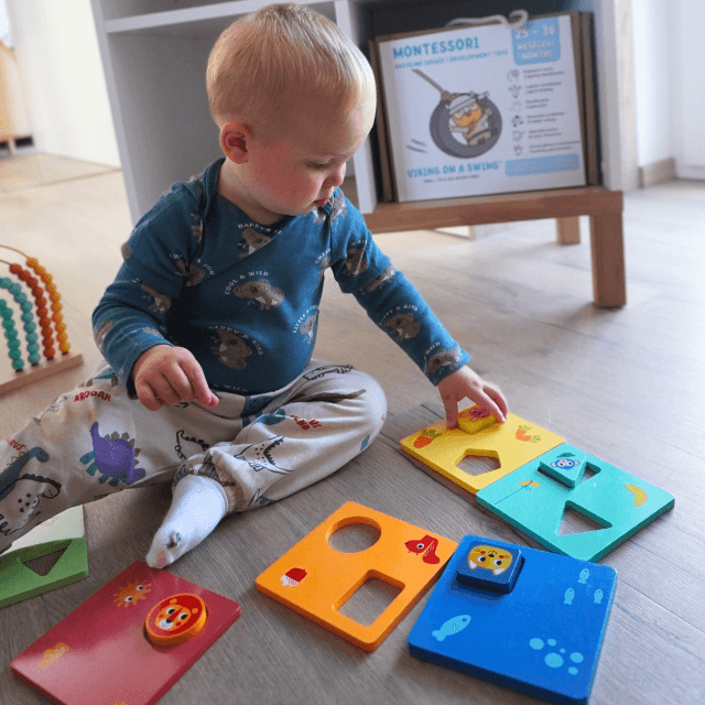 Montessori paketi igračaka za bebe i malu djecu, razvojni paketi za djecu
