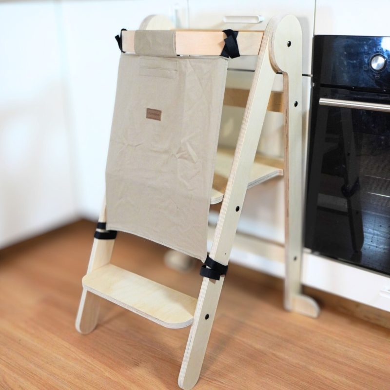 Safety fabric - Accessory for foldable learning tower