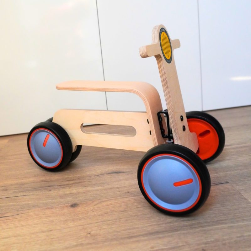 Wooden Balance Bike - TriBike for toddler