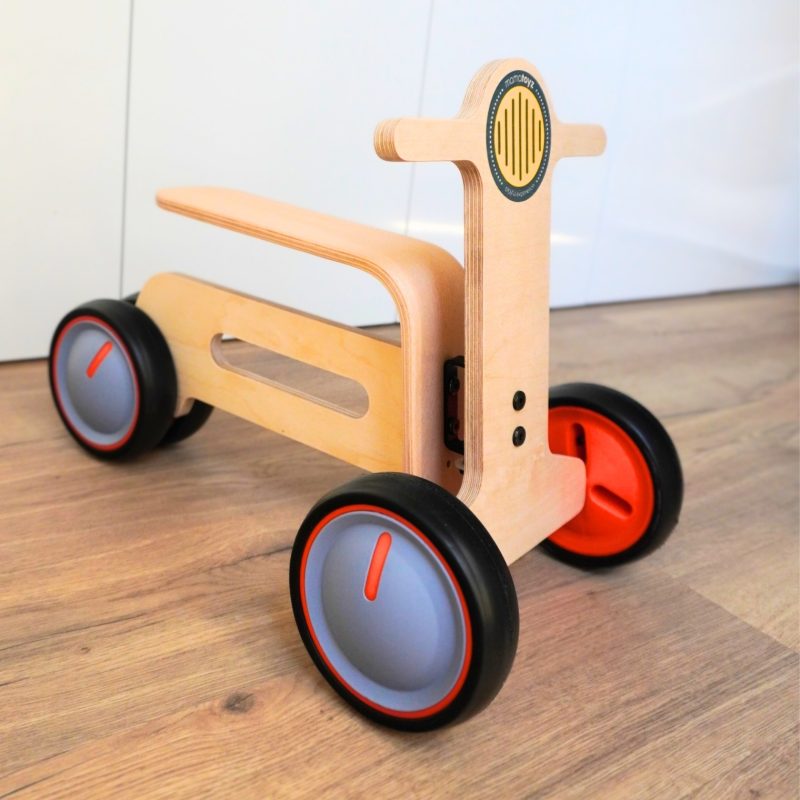 Wooden Balance Bike - TriBike for toddler