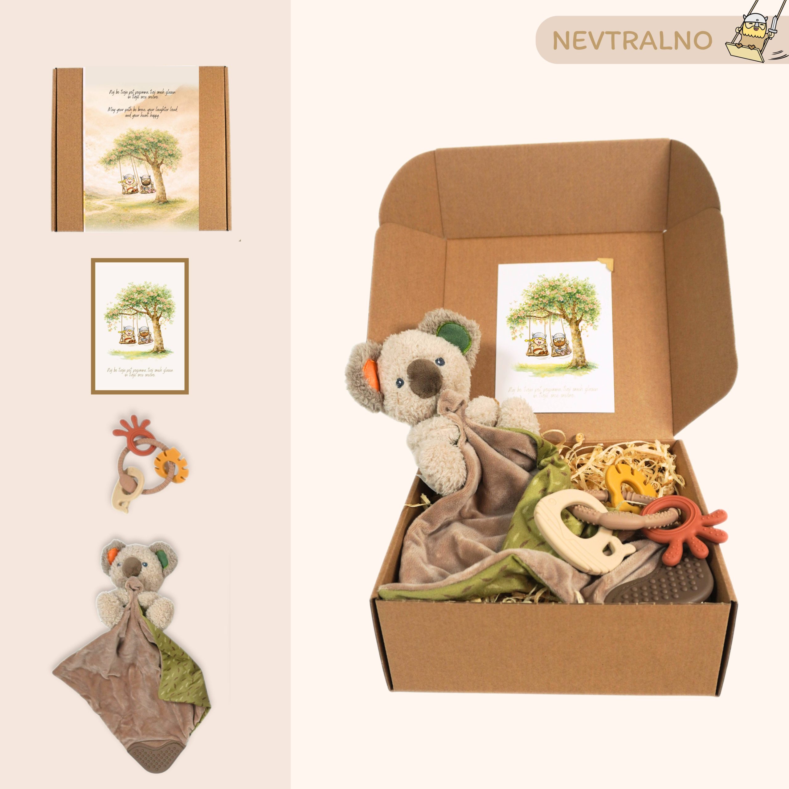 KOALA CRKLJIVKA | Telegram ob rojstvu otroka
