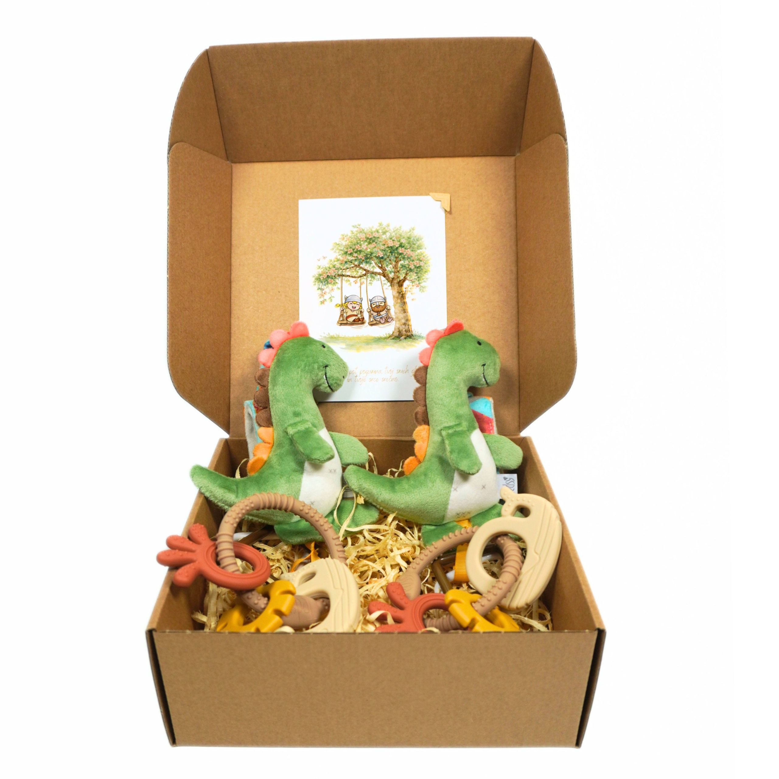 MY FRIEND DINOSAUR | Newborn Baby Gift Set (Kopija) - Image 2