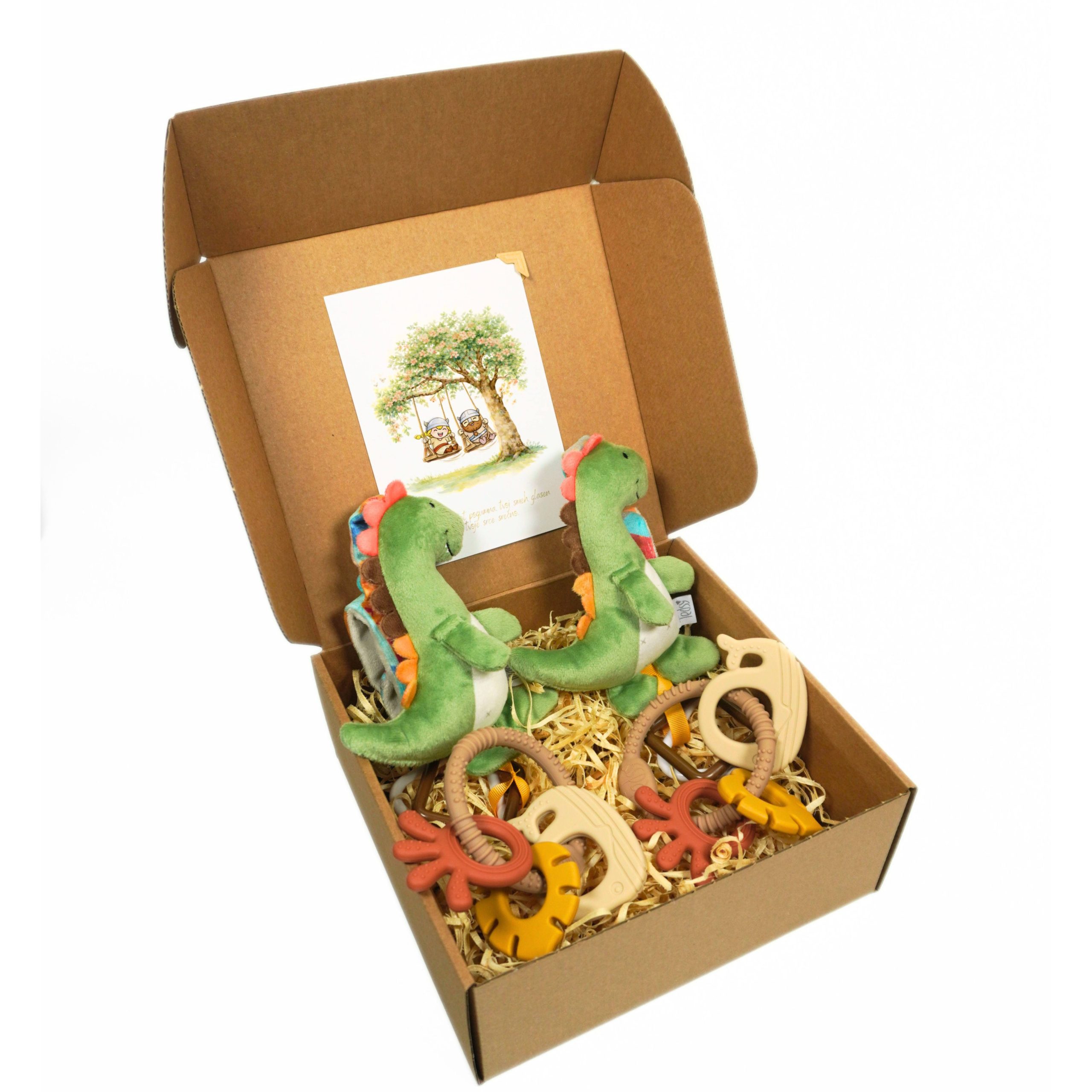 MY FRIEND DINOSAUR | Newborn Baby Gift Set (Kopija) - Image 4