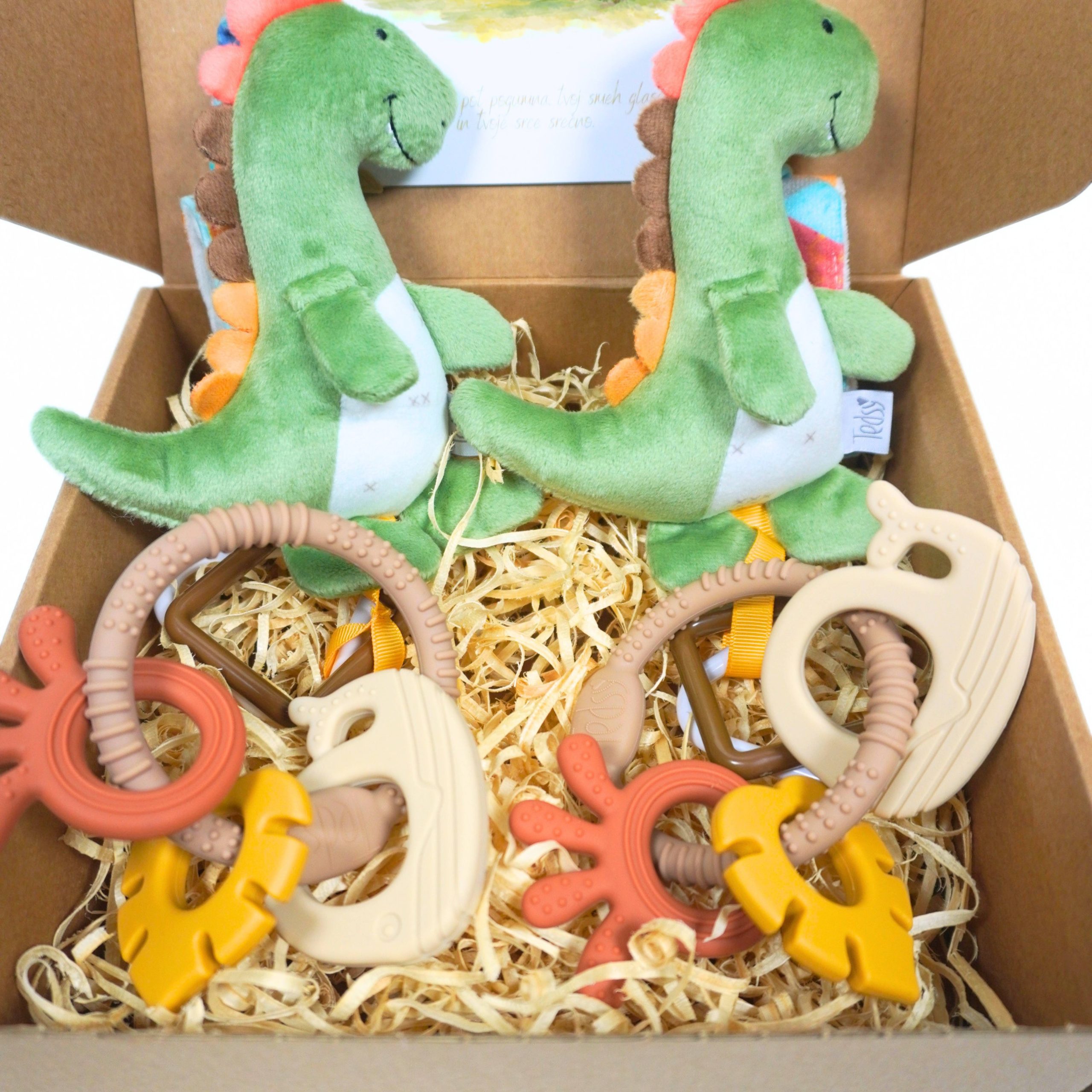 MY FRIEND DINOSAUR | Newborn Baby Gift Set (Kopija) - Image 3