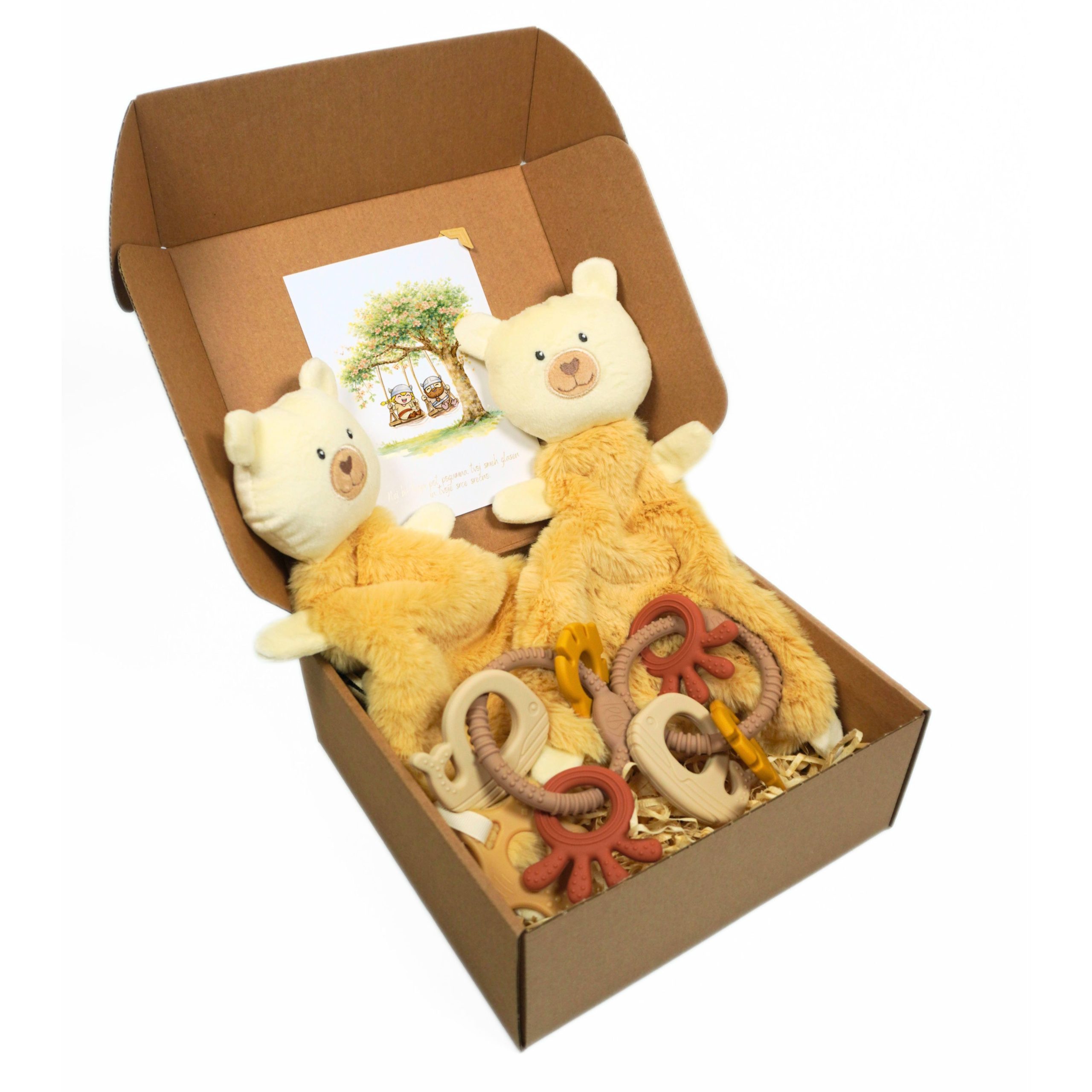 BÄREN-UMARMUNG – BEIGE | Geschenkset zur Geburt (Kopija) – Bild 3