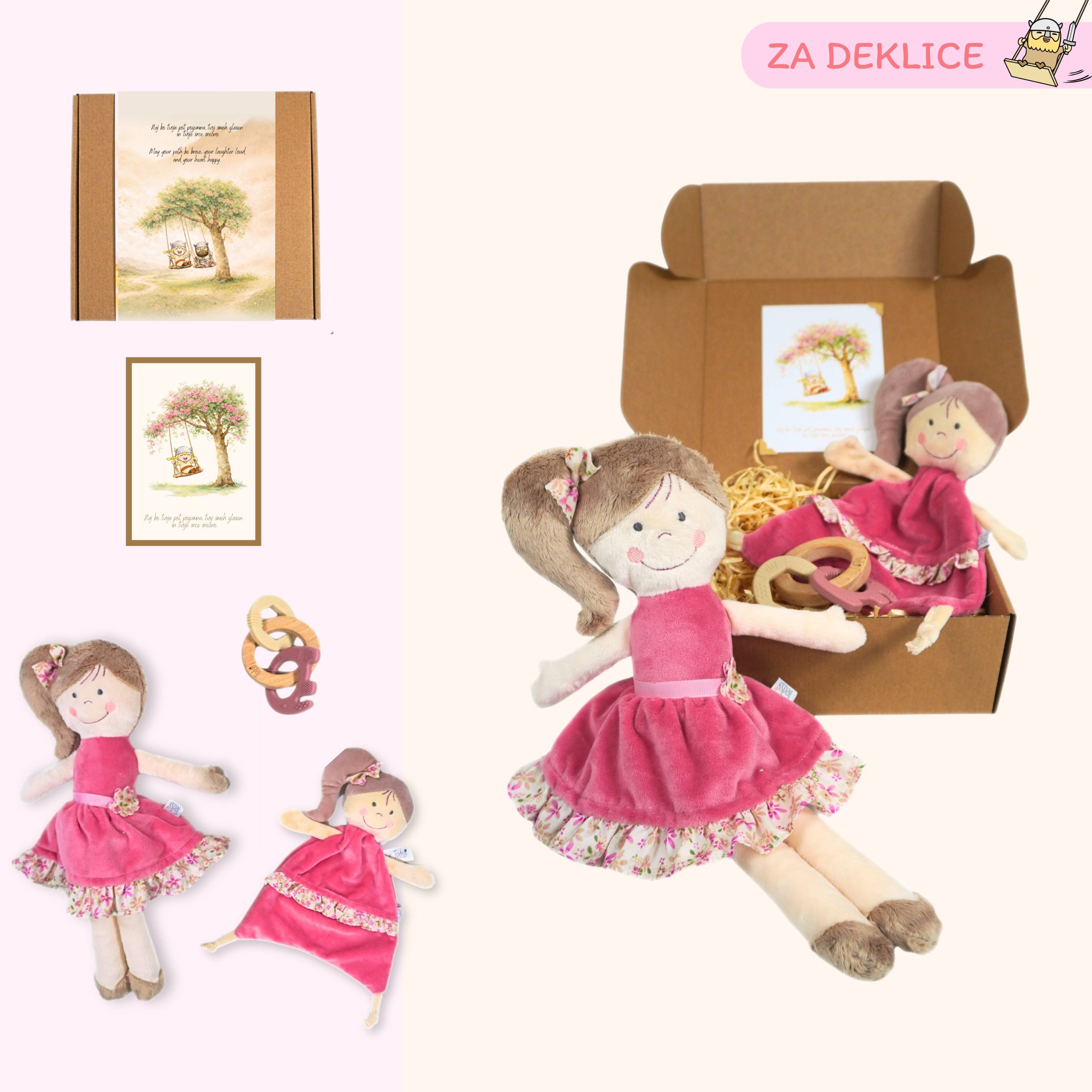 KLEINE BALLERINA | Geschenkset zur Geburt für ein Mädchen